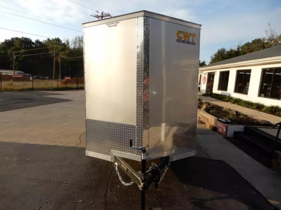 New 2026 Covered Wagon 6X12' Enclosed, 6'6'' Height