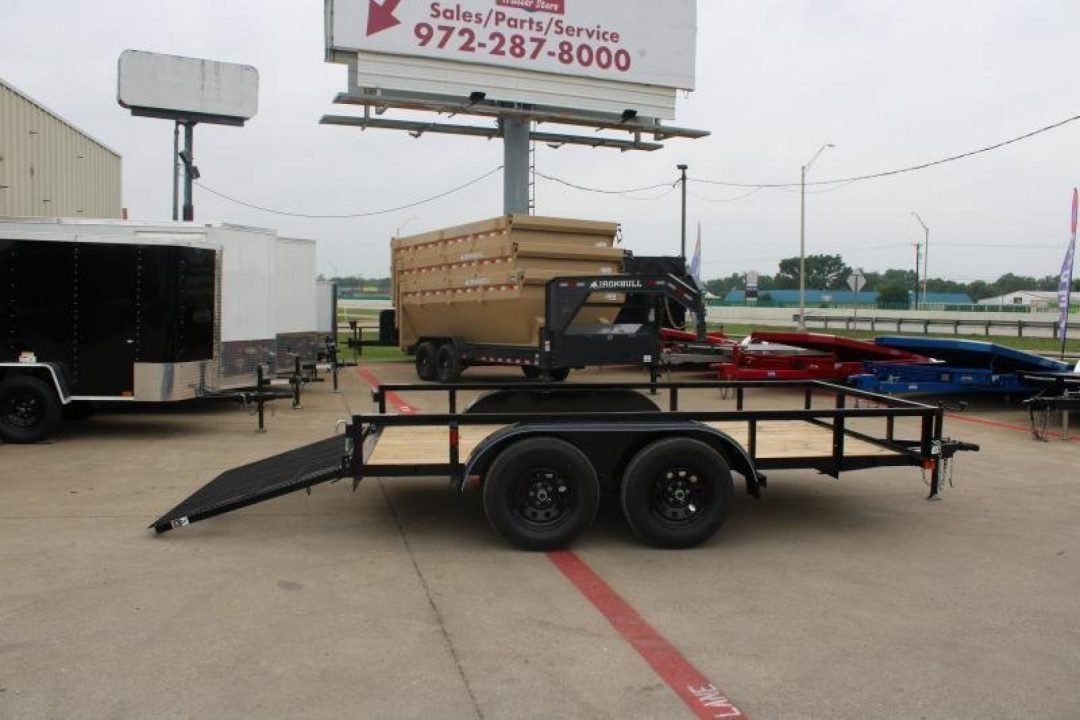 New 2026 Top Hat Trailers LDX 12'x77" Utility Trailer