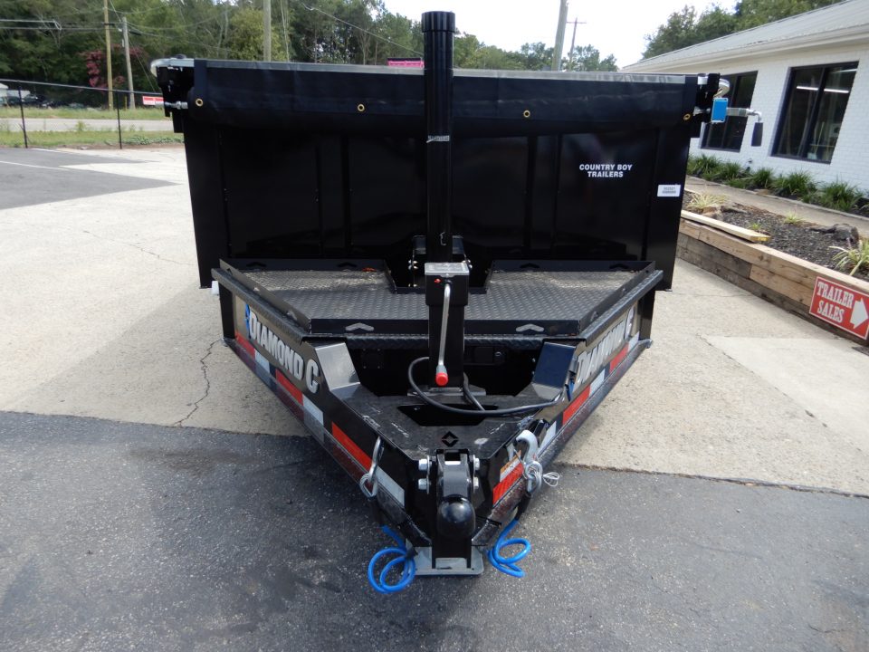 New 2027 Diamond C 82x14' Dump, 2' Sides, 3-Way Gate, Ramps LPT207