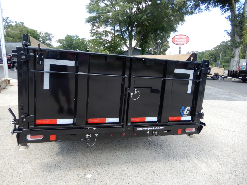 New 2027 Diamond C 82x14' Dump, 2' Sides, 3-Way Gate, Ramps LPT207