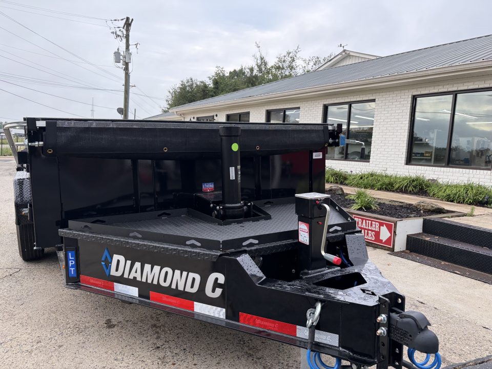 New 2027 Diamond C 82x14' Dump, 2' Sides, 3-Way Gate, Ramps LPT207