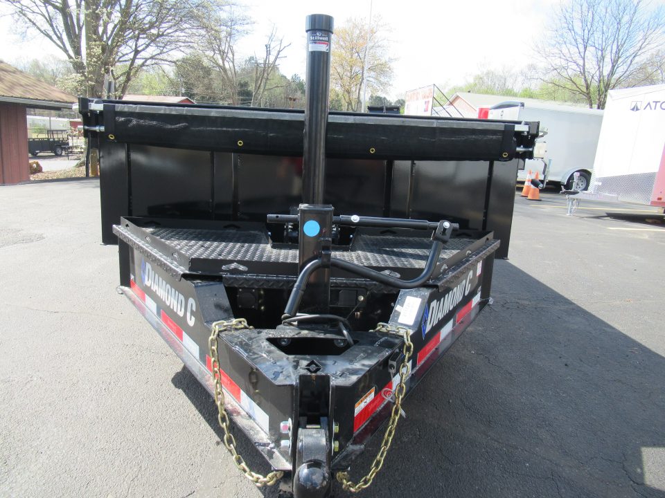 New 2027 Diamond C 82x14' Dump, 2' Sides, 3-Way Gate, Ramps LPT207
