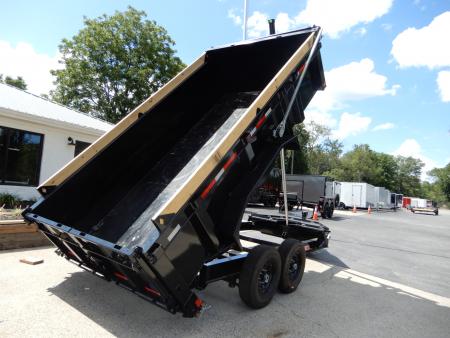 New 2027 Diamond C 82x14' Dump, 2' Sides, 3-Way Gate, Ramps LPT207