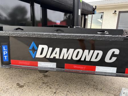 New 2027 Diamond C 82x14' Dump, 2' Sides, 3-Way Gate, Ramps LPT207