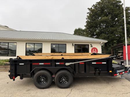 New 2027 Diamond C 82x14' Dump, 2' Sides, 3-Way Gate, Ramps LPT207