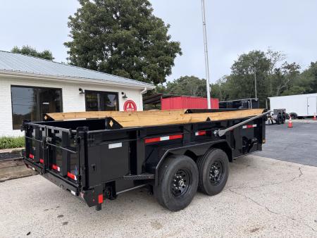 New 2027 Diamond C 82x14' Dump, 2' Sides, 3-Way Gate, Ramps LPT207