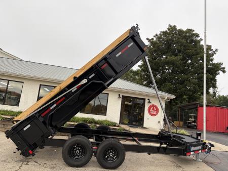 New 2027 Diamond C 82x14' Dump, 2' Sides, 3-Way Gate, Ramps LPT207