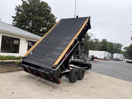 New 2027 Diamond C 82x14' Dump, 2' Sides, 3-Way Gate, Ramps LPT207