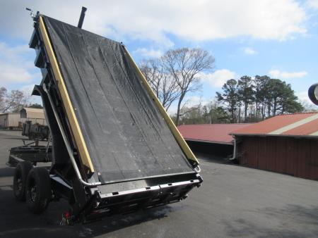 New 2027 Diamond C 82x14' Dump, 2' Sides, 3-Way Gate, Ramps LPT207