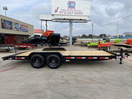 New 2026 Top Hat Trailers EH14 83"X20' Equipment Trailer