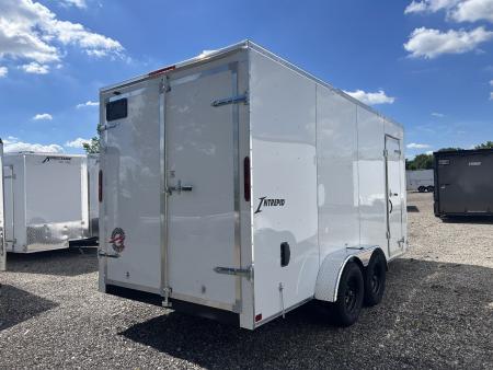 New 2027 Homesteader Trailer INTREPID 7 X 16 FT CARGO TRAILER BARN DOORS 7 FT INTERIOR