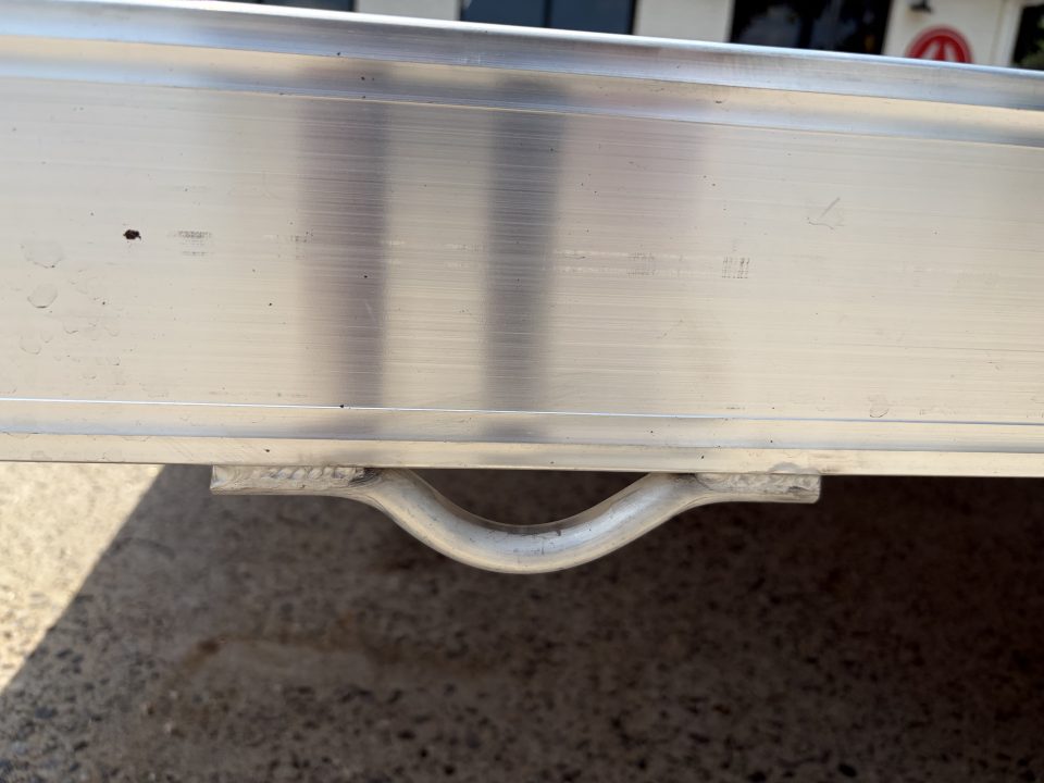 New 2027 Aluma 7x12 Raft Trailer, w/Winch & Rear Roller 8412RT