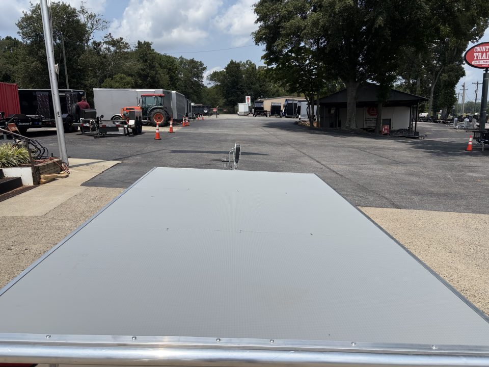 New 2027 Aluma 7x12 Raft Trailer, w/Winch & Rear Roller 8412RT