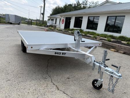 New 2027 Aluma 7x12 Raft Trailer, w/Winch & Rear Roller 8412RT
