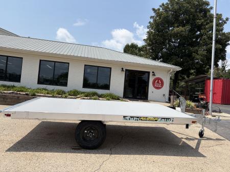 New 2027 Aluma 7x12 Raft Trailer, w/Winch & Rear Roller 8412RT