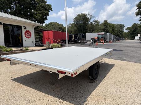 New 2027 Aluma 7x12 Raft Trailer, w/Winch & Rear Roller 8412RT