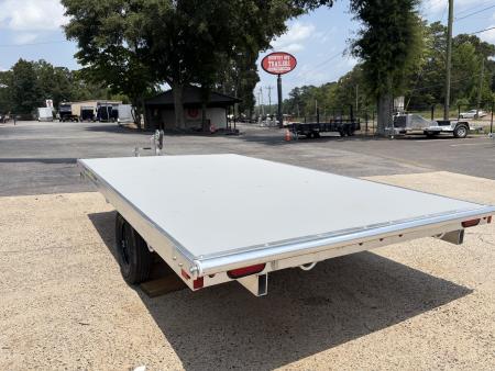 New 2027 Aluma 7x12 Raft Trailer, w/Winch & Rear Roller 8412RT