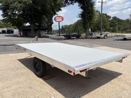 New 2027 Aluma 7x12 Raft Trailer, w/Winch & Rear Roller 8412RT