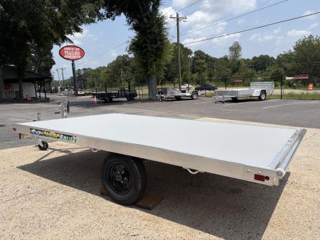 New 2027 Aluma 7x12 Raft Trailer, w/Winch & Rear Roller 8412RT