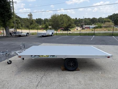 New 2027 Aluma 7x12 Raft Trailer, w/Winch & Rear Roller 8412RT