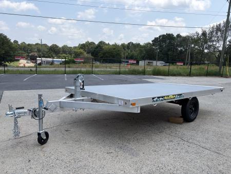 New 2027 Aluma 7x12 Raft Trailer, w/Winch & Rear Roller 8412RT