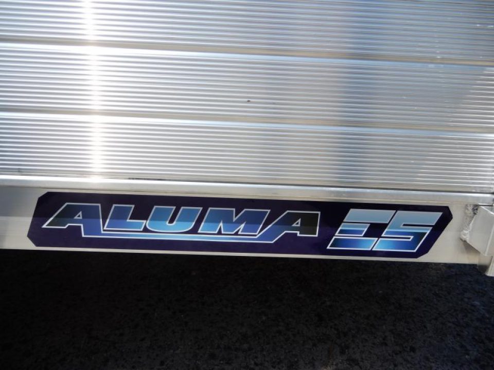 New 2027 Aluma 54x8 Utility, 12" Sides 548ESA-S