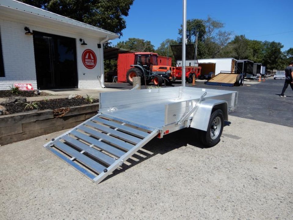 New 2027 Aluma 54x8 Utility, 12" Sides 548ESA-S