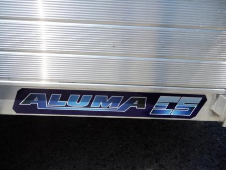 New 2027 Aluma 54x8 Utility, 12" Sides 548ESA-S