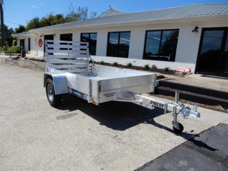 New 2027 Aluma 54x8 Utility, 12  Sides 548ESA-S