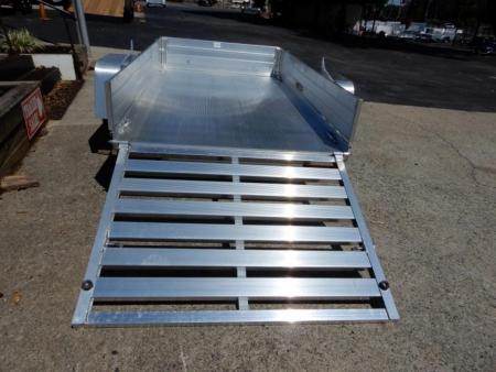 New 2027 Aluma 54x8 Utility, 12" Sides 548ESA-S