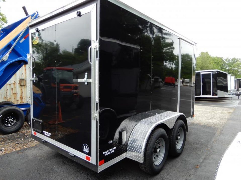 New 2026 Covered Wagon 6x12' Enclosed, 6'6" High, w/E-Track