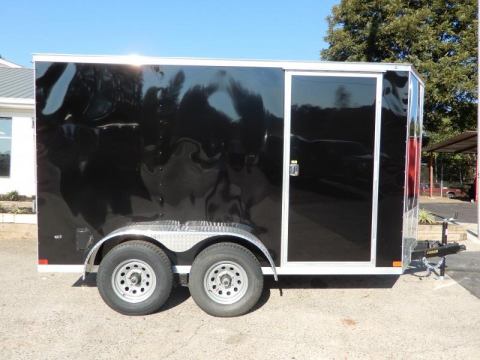 New 2026 Covered Wagon 6x12' Enclosed, 6'6" High, w/E-Track