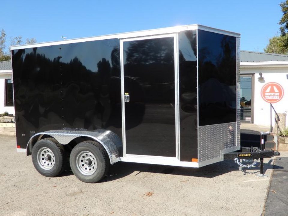 New 2026 Covered Wagon 6x12' Enclosed, 6'6" High, w/E-Track