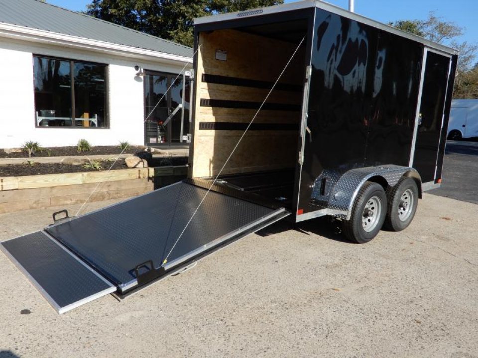 New 2026 Covered Wagon 6x12' Enclosed, 6'6" High, w/E-Track