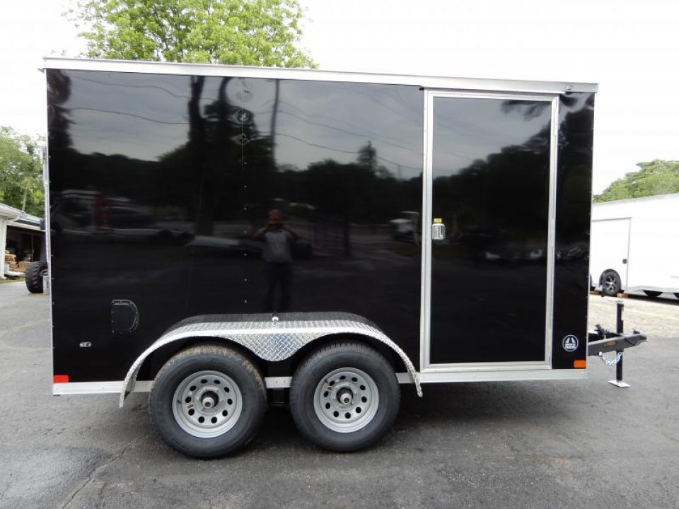 New 2026 Covered Wagon 6x12' Enclosed, 6'6" High, w/E-Track