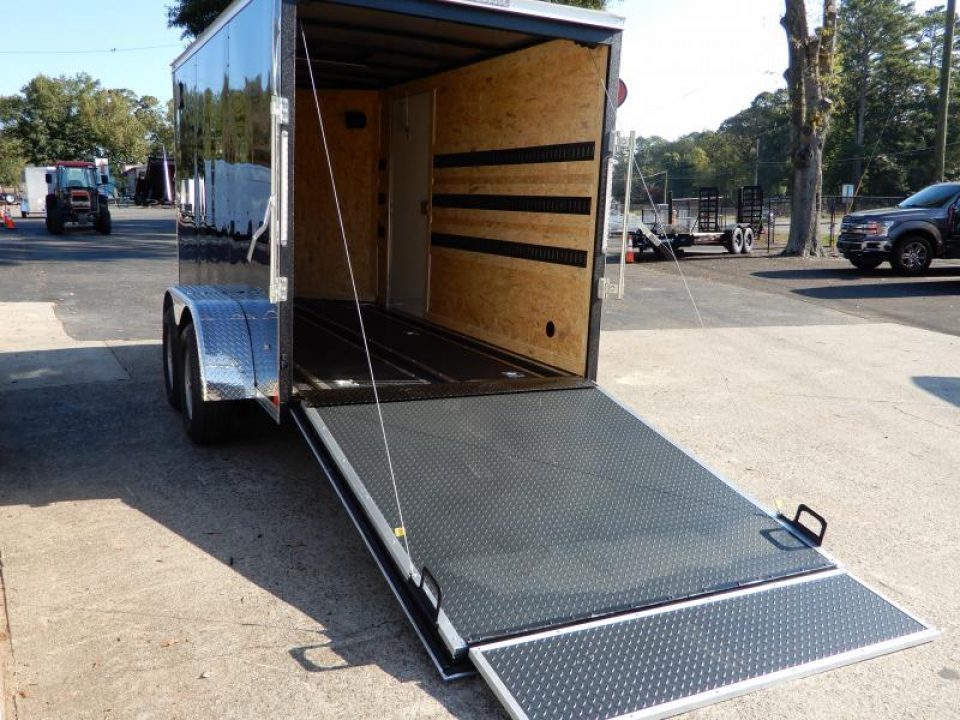 New 2026 Covered Wagon 6x12' Enclosed, 6'6" High, w/E-Track