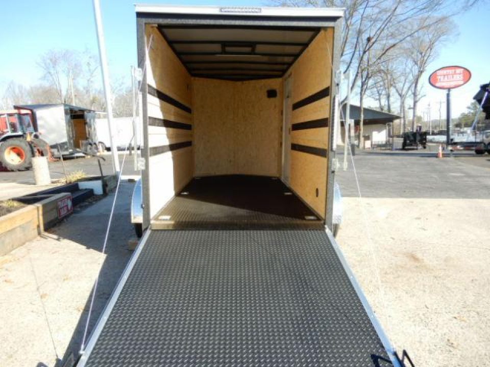 New 2026 Covered Wagon 6x12' Enclosed, 6'6" High, w/E-Track