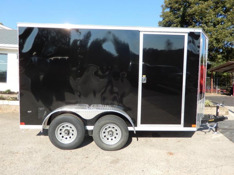 New 2026 Covered Wagon 6x12' Enclosed, 6'6" High, w/E-Track