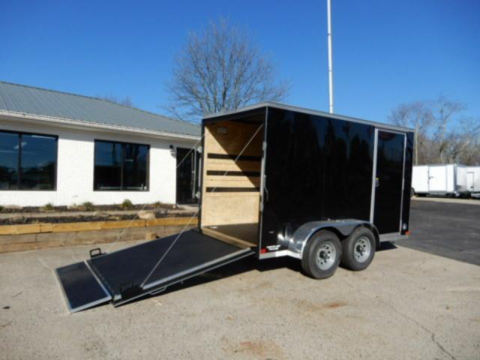 New 2026 Covered Wagon 6x12' Enclosed, 6'6" High, w/E-Track