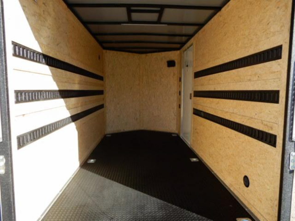 New 2026 Covered Wagon 6x12' Enclosed, 6'6" High, w/E-Track