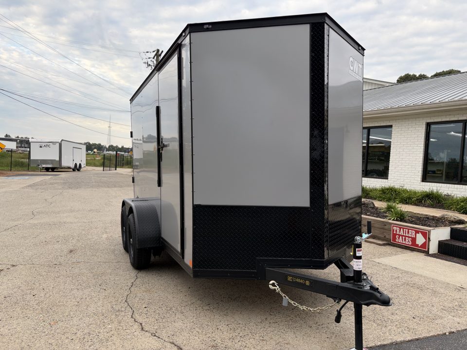New 2027 Covered Wagon 6X12 Enclosed, 5200# Axles, Rubber Floor & E-Track