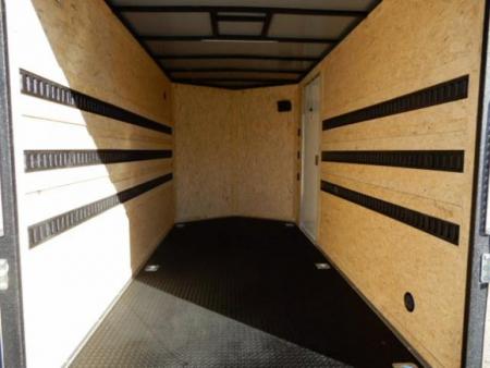 New 2026 Covered Wagon 6x12' Enclosed, 6'6" High, w/E-Track