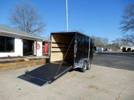 New 2026 Covered Wagon 6x12' Enclosed, 6'6" High, w/E-Track