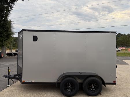 New 2027 Covered Wagon 6X12 Enclosed, 5200# Axles, Rubber Floor & E-Track