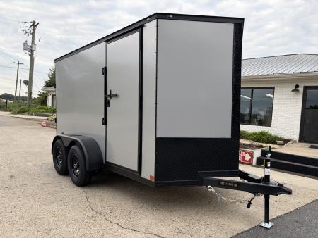New 2027 Covered Wagon 6X12 Enclosed, 5200# Axles, Rubber Floor & E-Track