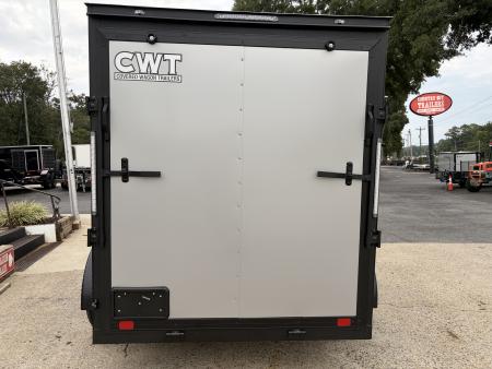 New 2027 Covered Wagon 6X12 Enclosed, 5200# Axles, Rubber Floor & E-Track