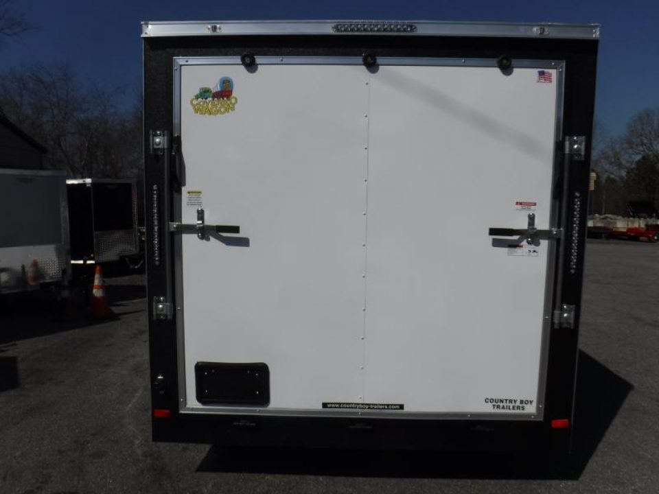 New 2027 Covered Wagon 7X14 Enclosed, 6'6" Height