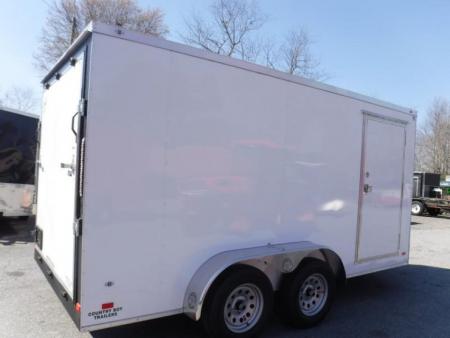 New 2027 Covered Wagon 7X14 Enclosed, 6'6" Height