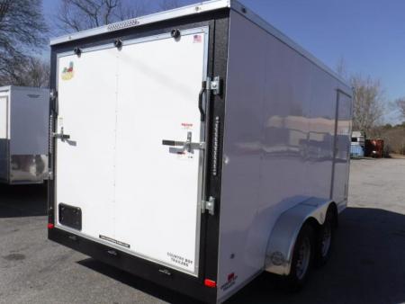 New 2027 Covered Wagon 7X14 Enclosed, 6'6" Height