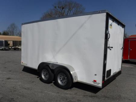 New 2027 Covered Wagon 7X14 Enclosed, 6'6" Height